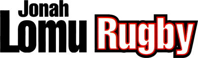 Jonah Lomu Rugby logo for Sega Saturn